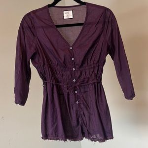 Size small purple blouse